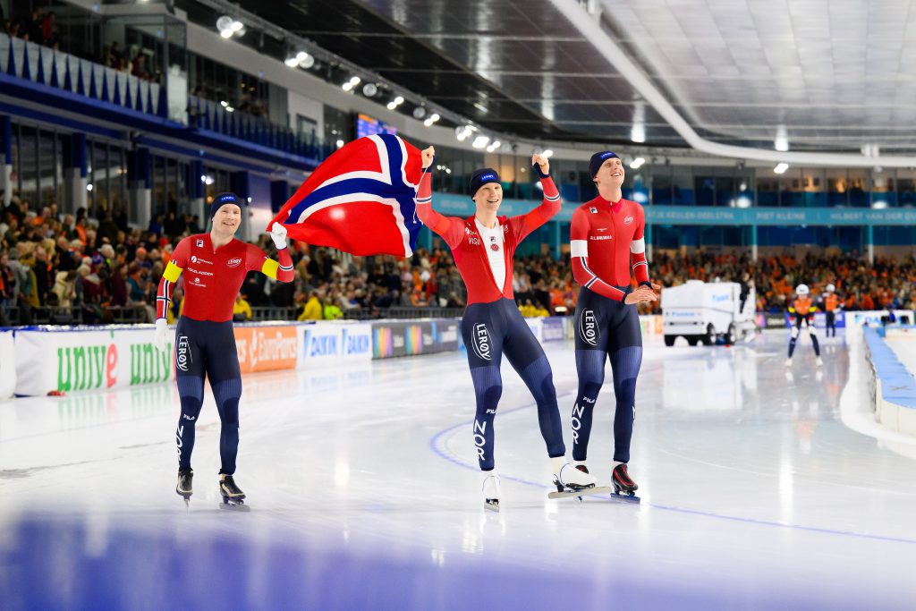 EK Noorwegen wereldrecord ploegenachtervolging