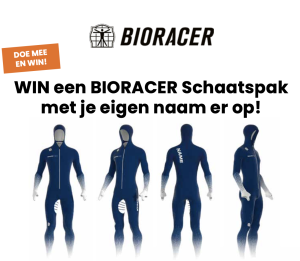Bioracer Win actie Schaatspak met je eigen naam